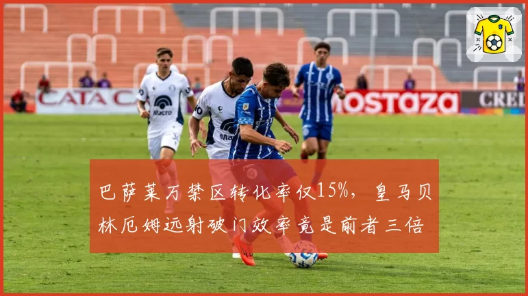 巴萨莱万禁区转化率仅15%,皇马贝林厄姆远射破门效率竟是前者三倍