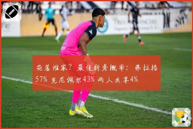 花落谁家？最佳新秀概率：弗拉格57% 克尼佩尔43% 两人共享4%